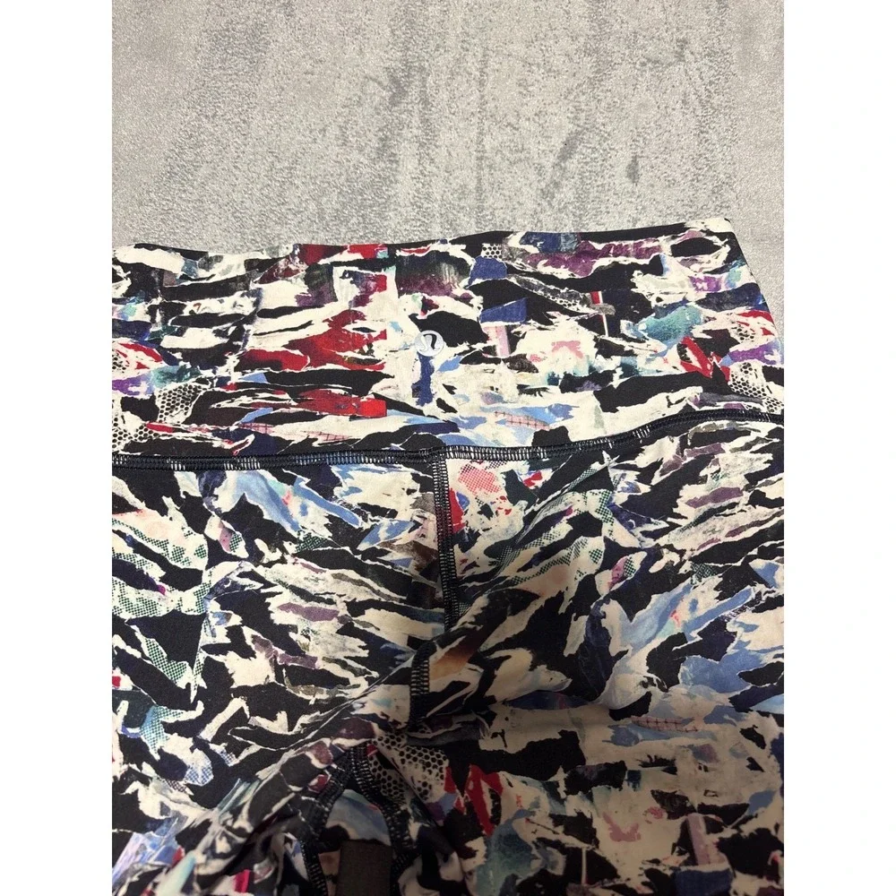 Lululemon Women Size 6 Wunder Under Hi Rise Full On Luxtreme Leggings W5AP7S